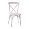 Merrick Lane Bardstown X-Back Bistro Style Wooden High Back Dining Chair